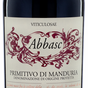 czerwone wino wytrawne Ionis Abbasc Primitivo Di Manduria